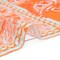 1 Panel Orange Paisley Floral Cotton Voile Sicilian Summer Print Fabric